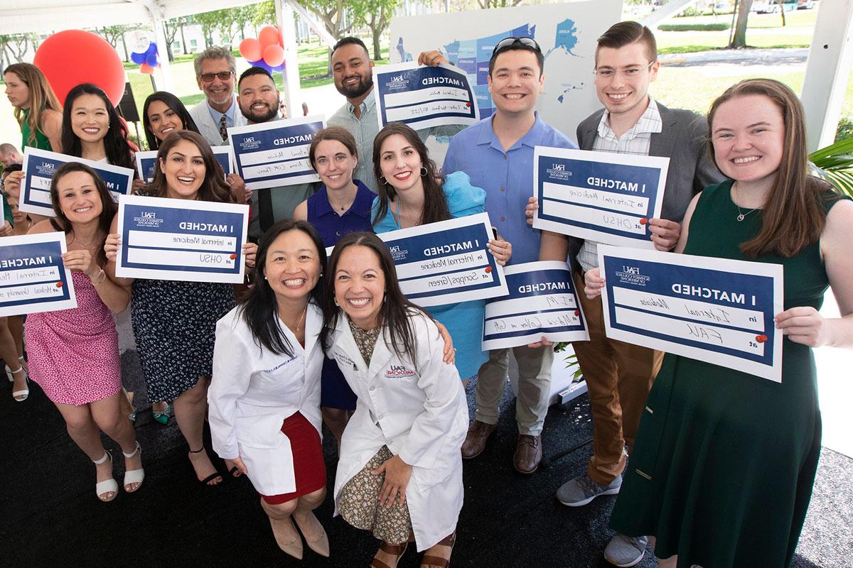 FAU Schmidt College of Medicine Residency Match Day